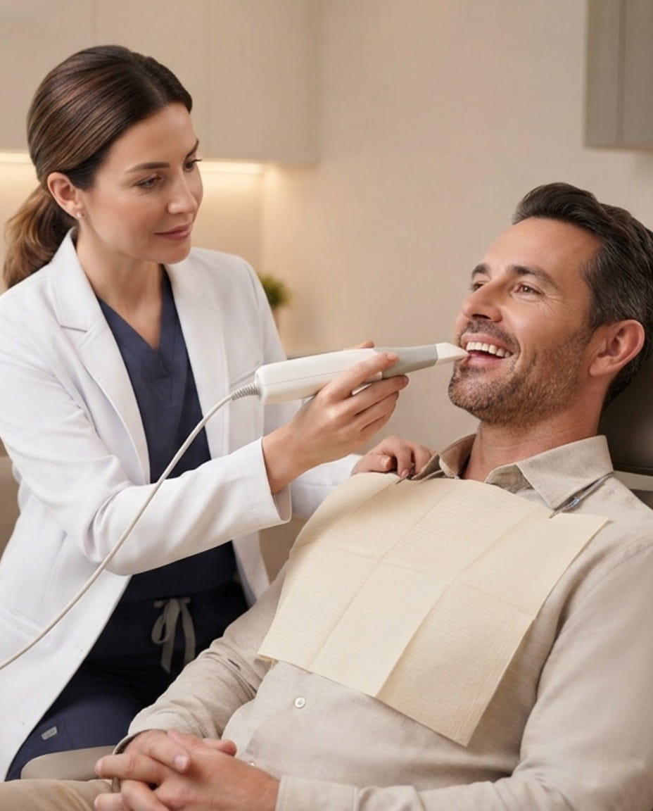 cosmetic dentistry consultation for smile makeover in Dubai
